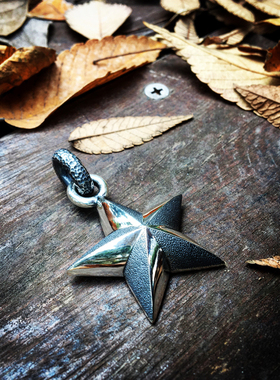 特大号JOJO五角星吊坠项链