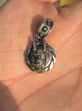 千锤百炼手工敲打制作立体项链