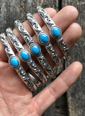 dearblossom店主搭款高肉银手镯