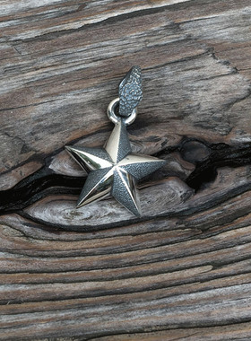 jango千锤百炼日本五角星吊坠