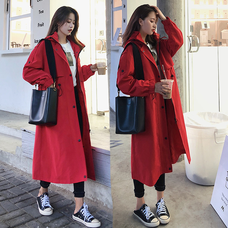 2020春秋新款白色风衣韩版港风大衣 眷梦风衣