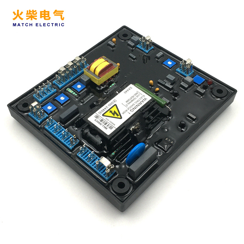 SX440 AVR 自动电压调节器 调压板励磁电压调节器 柴油发电机配件 - 图2