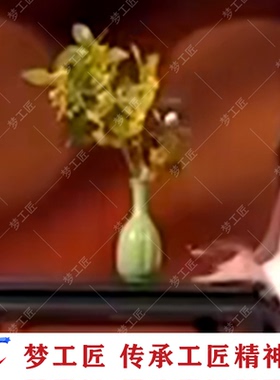 花供今朝舞蹈道具屏风宋朝桌子花瓶 花演出比赛舞蹈道具源头工厂