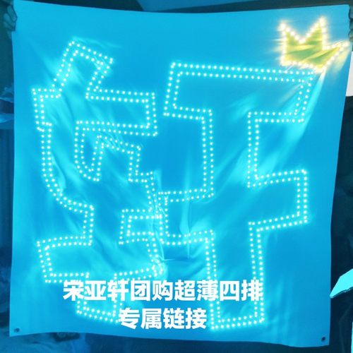时代少年团宋亚轩明星演唱会灯牌明星应援周边COB胸牌灯旗遮光布 - 图2