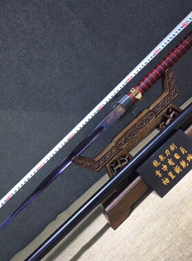 龙泉武玩社花纹赵云霸王枪未开刃