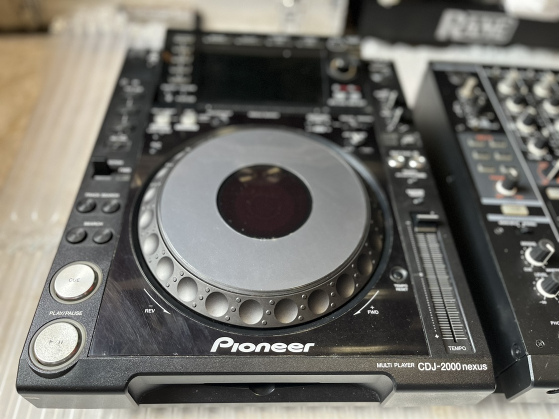 先锋打碟机2000套装 cdj2000nexus djm2000 混音台 大屏波纹显示. - 图0