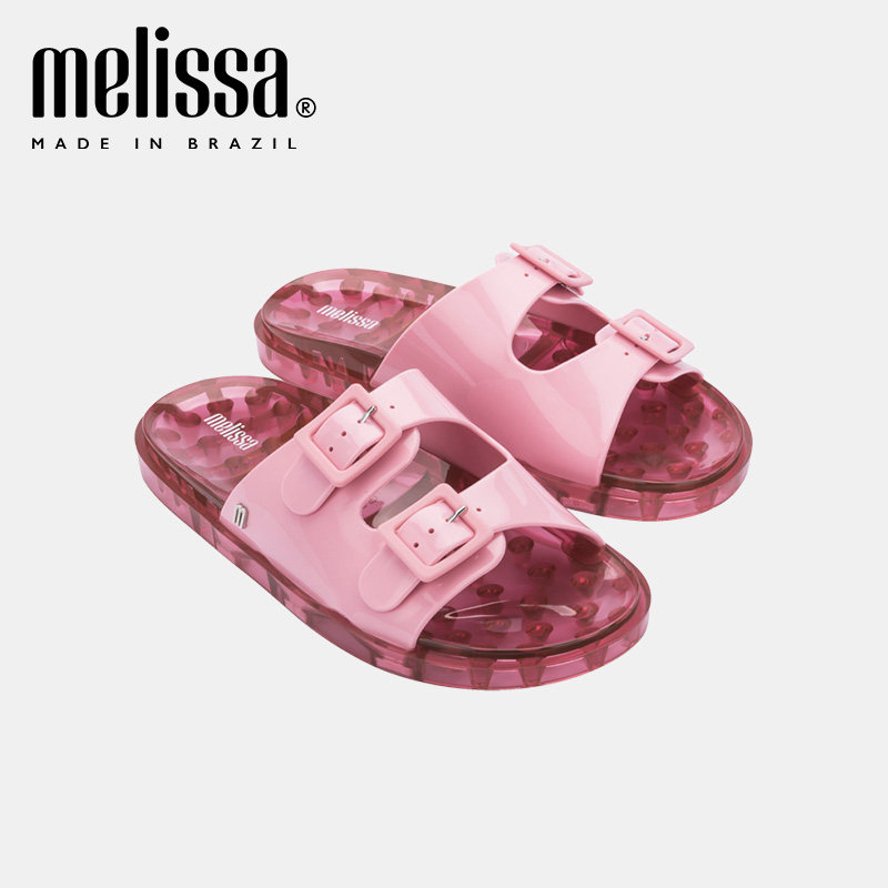 Melissa梅丽莎时尚可调节搭扣绑带运动女士拖鞋32950 - 图2