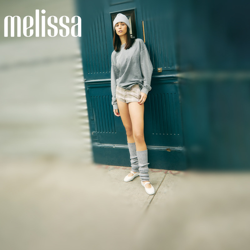 Melissa梅丽莎时尚平底芭蕾鞋气质高级感女款新年红色单鞋35785,淘宝优惠券,粉丝福利购,淘宝优惠卷
