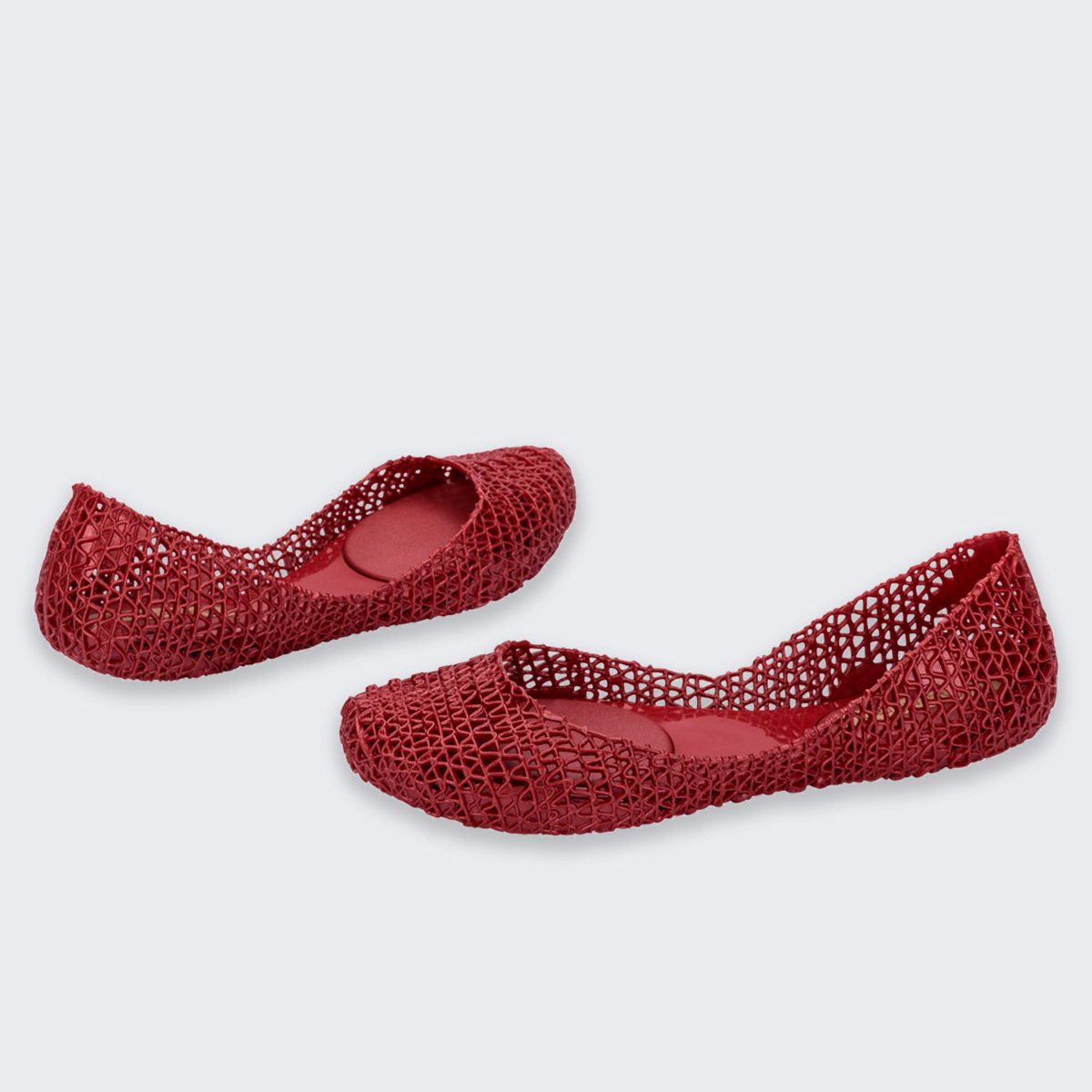 Melissa梅丽莎秋季立体鸟巢编织女士CAMPANA芭蕾单鞋果冻鞋33693,淘宝优惠券,粉丝福利购,淘宝优惠卷