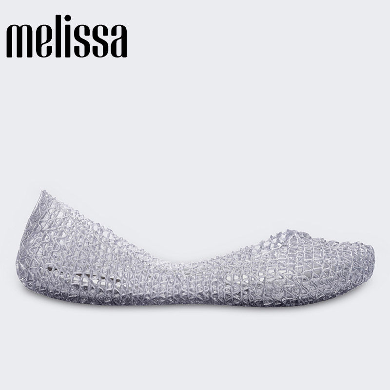 Melissa梅丽莎秋季立体鸟巢编织女士CAMPANA芭蕾单鞋果冻鞋33693,淘宝优惠券,粉丝福利购,淘宝优惠卷