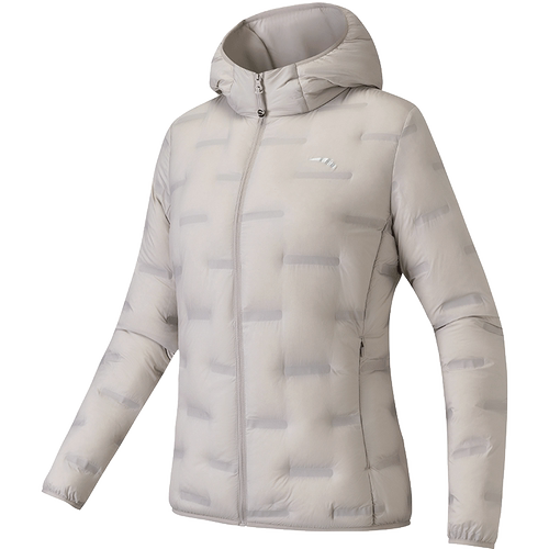 安踏氢羽绒丨轻薄无缝管道羽绒服女冬季新款叠穿内胆连帽棉服外套 - 图3