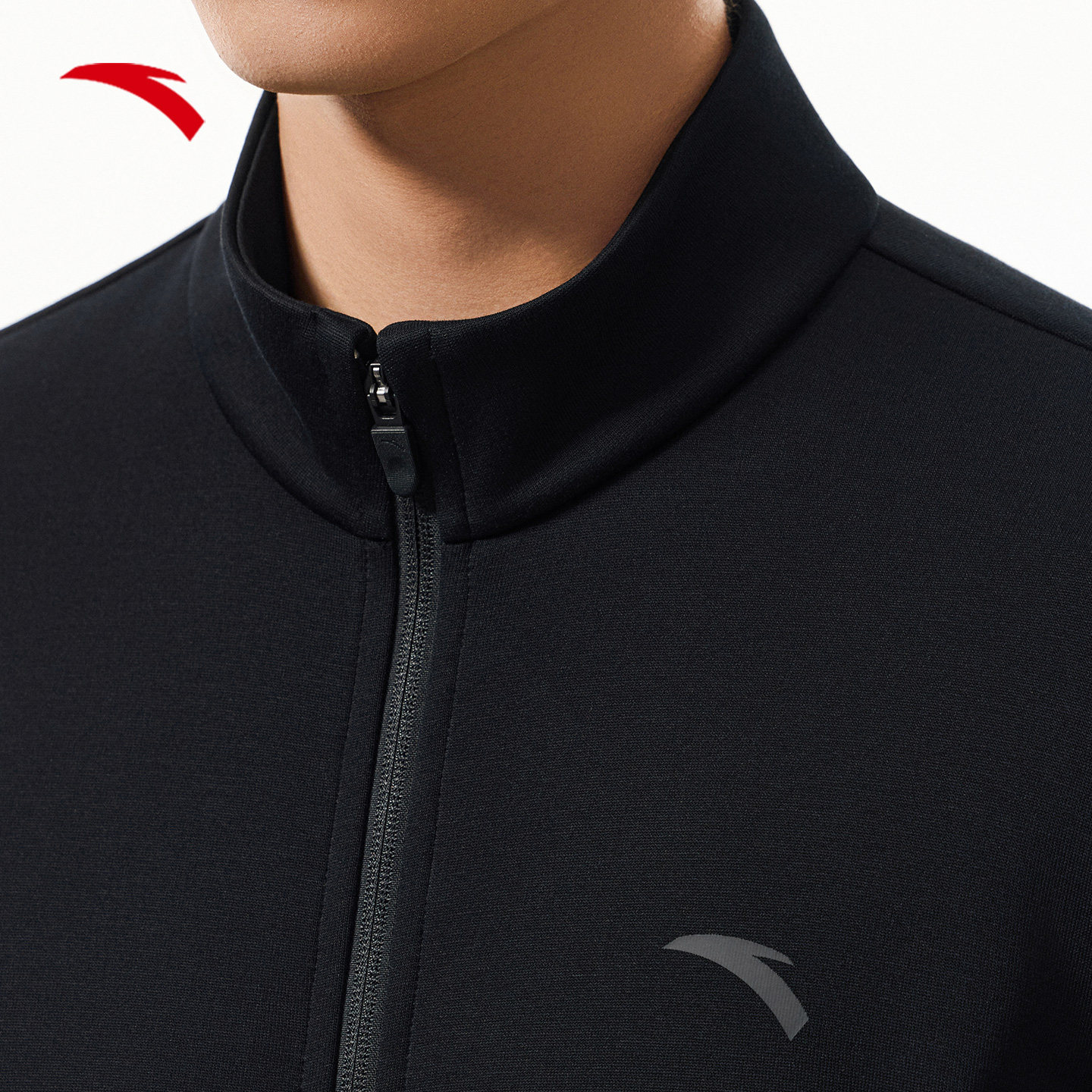 安踏行政夹克男冬季新款针织立领商务通勤休闲外套上衣152547706,淘宝优惠券,粉丝福利购,淘宝优惠卷