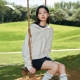 ເສື້ອກິລາ hoodie ສີແຂງຂອງແມ່ຍິງ ANTA ລະດູຫນາວ