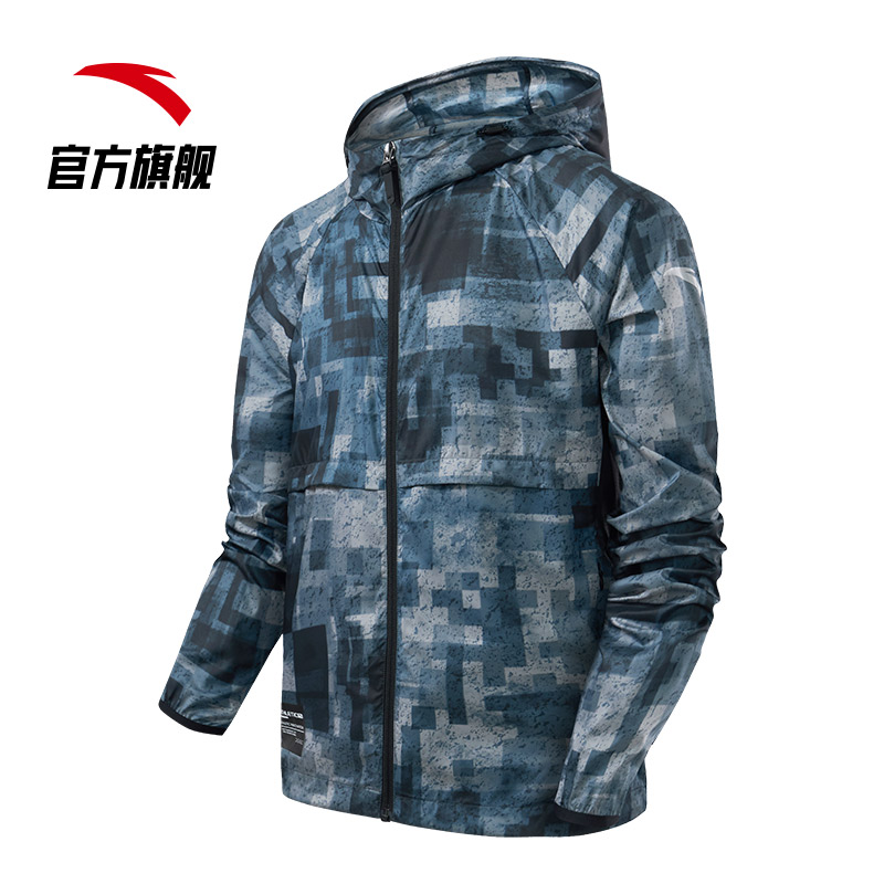 预售 春季新款潮流满印男服外套连帽 2019 38 安踏风衣外套男 预售 春季新款潮流满印男服外套连帽 2019 38 安踏风衣外套男