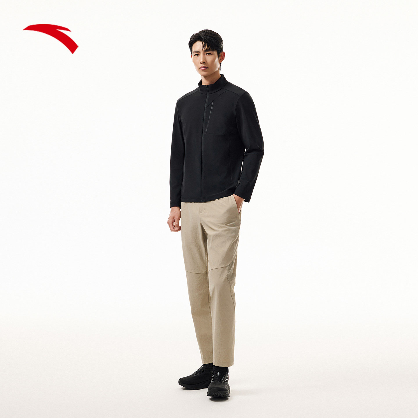 安踏运动服外套男士冬季新款商务通勤立领行政夹克上衣152537707,淘宝优惠券,粉丝福利购,淘宝优惠卷