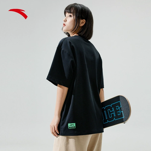 [Wang Yibo та же модель] Anta Skateboarding 丨 Ice Skin Technology Skateboard T -For Man Men and Women с той же T -Fish 172228104