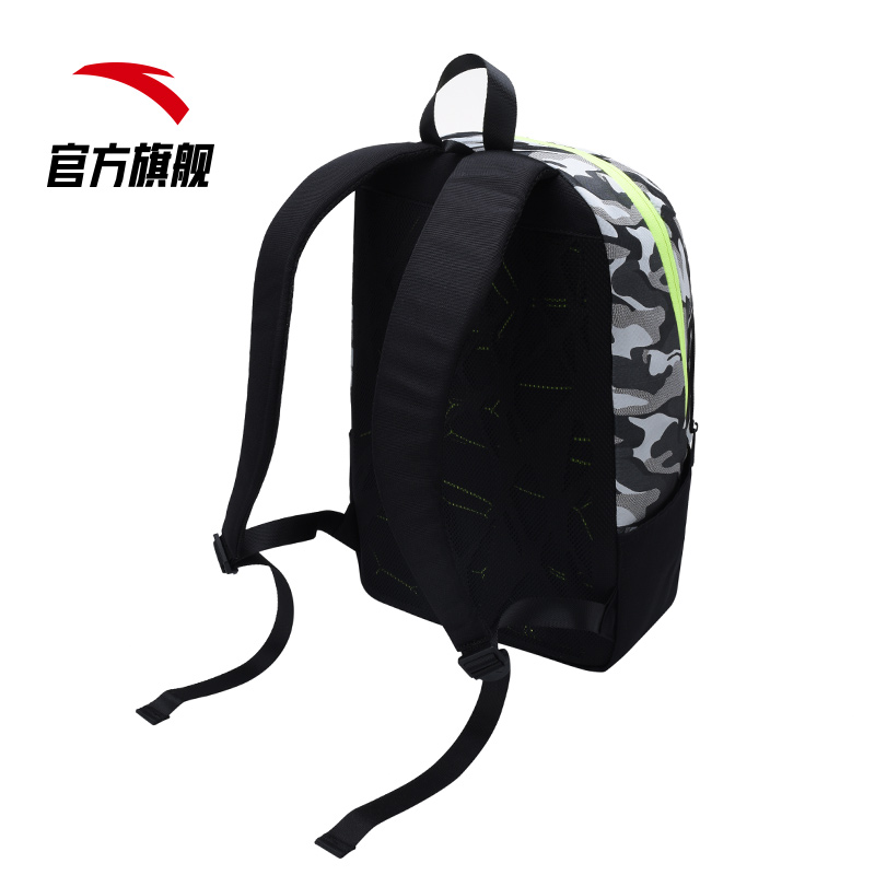安踏官方网店安踏男士双肩包新款休闲旅行包运动背包时尚大中学生书包男1