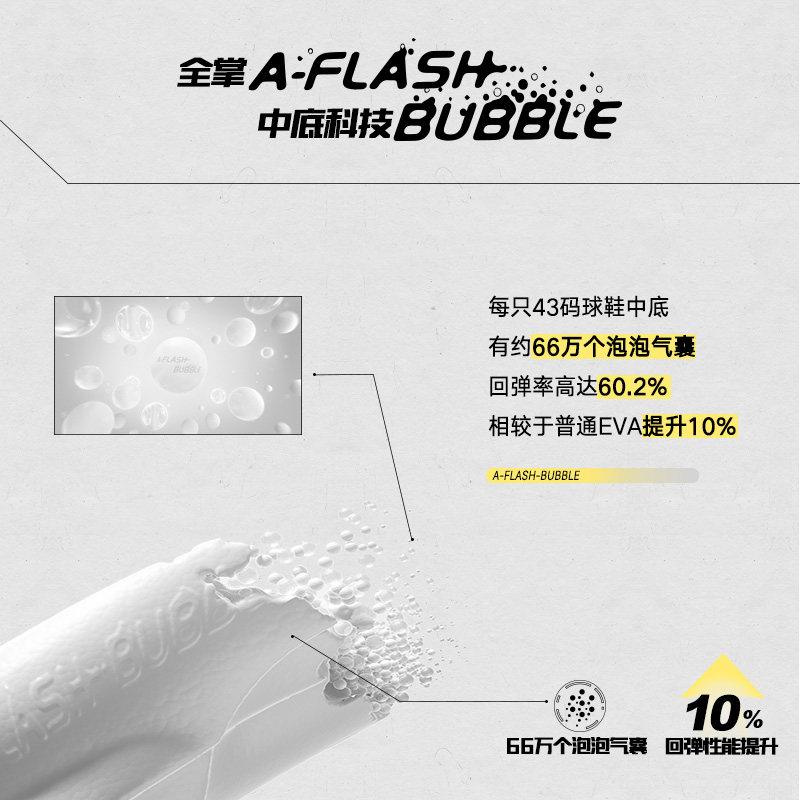 安踏水泥泡泡2丨篮球鞋男水泥克星 安踏网店篮球鞋