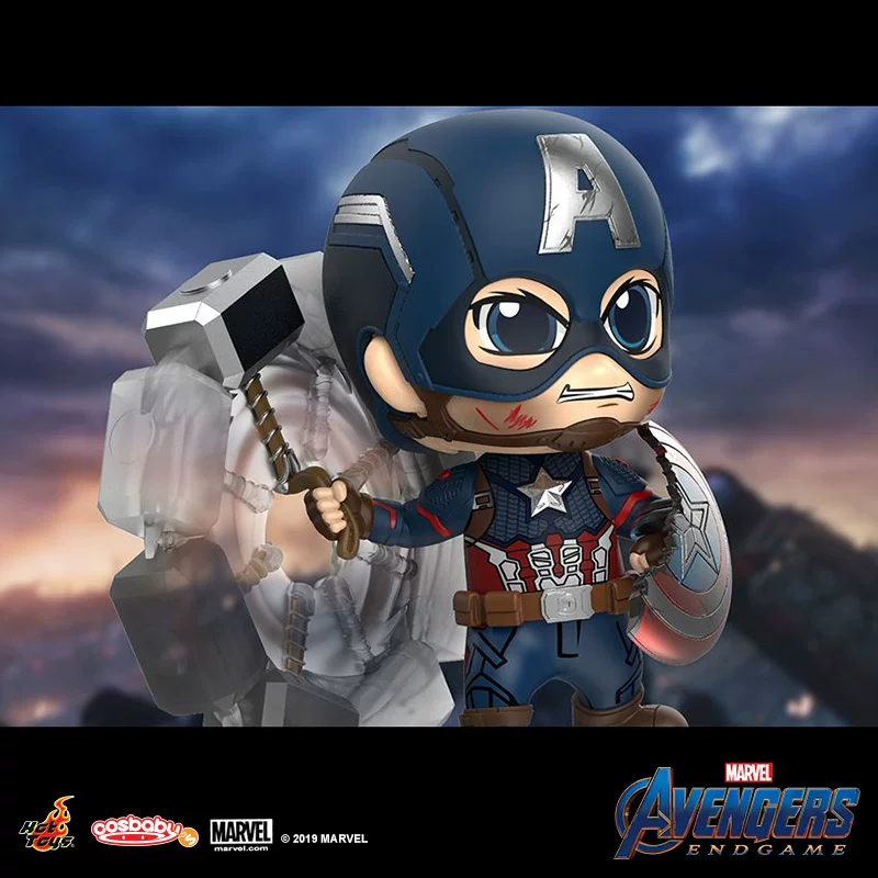 Set, small minifigure, Marvel, Captain America, fighting
