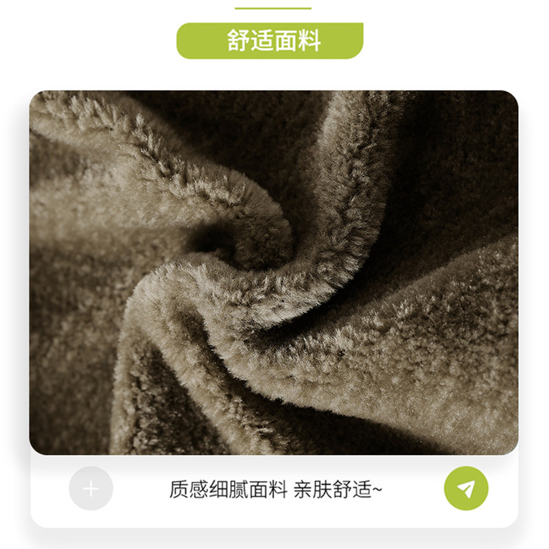 爸爸皮衣冬装加绒加厚中年男士皮毛一体外套保暖中老年皮夹克休闲,淘宝优惠券,粉丝福利购,淘宝优惠卷