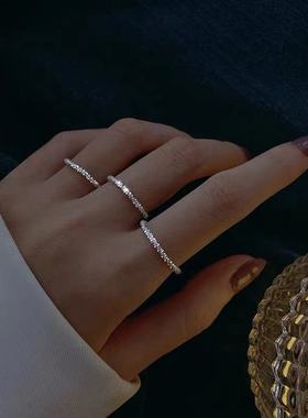 小北推荐波光粼粼925开口简约