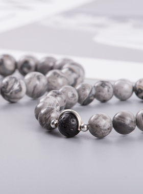 【抽象派】毕加索石七夕礼物手串