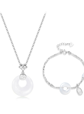 LUYUO平安扣新中式国潮项链