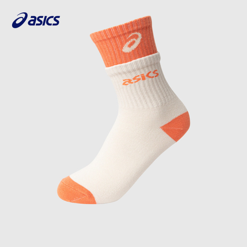 ASICS/亚瑟士儿童舒适男女童袜子长袜新款干爽透气运动男女童袜子 - 图0
