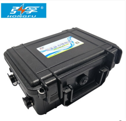 弘孚 24V48V80ah120ah大容量AGV 户外监控防水锂电池 带RS485通讯 - 图2