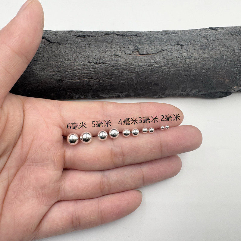 99足银手工小圆点耳钉耳钉棒 银豆豆耳钉泡泡一对价,淘宝优惠券,粉丝福利购,淘宝优惠卷