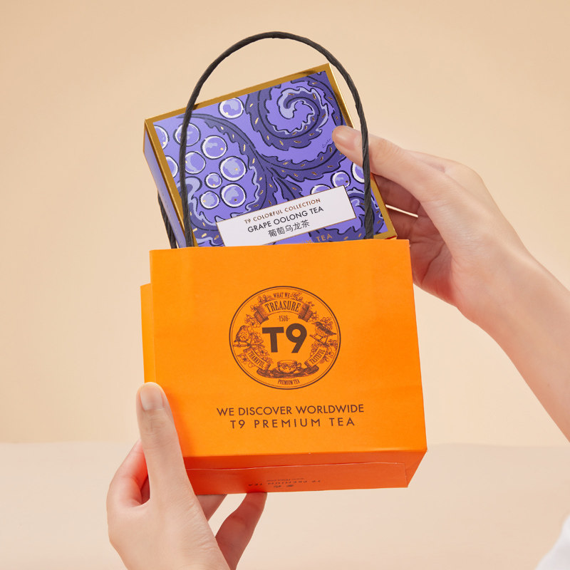 T9大金罐葡萄乌龙茶组合花果茶叶伴手礼茶叶50g装礼物,淘宝优惠券,粉丝福利购,淘宝优惠卷