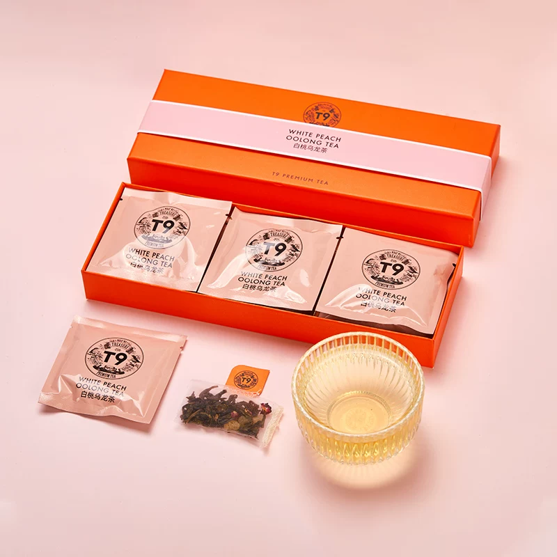 Gift box, mountain oolong tea, tea bags, pack