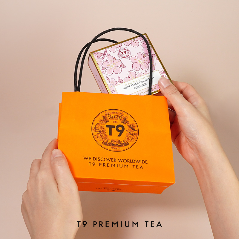 【热销】T9小金罐白桃乌龙葡萄调味茶叶花果茶花茶礼盒25g伴手礼