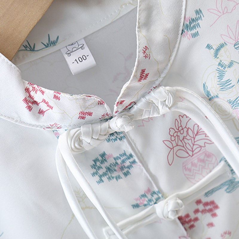 汉服男童夏季2025新款中国风古装儿童日常可穿新中式薄款短袖套装,淘宝优惠券,粉丝福利购,淘宝优惠卷