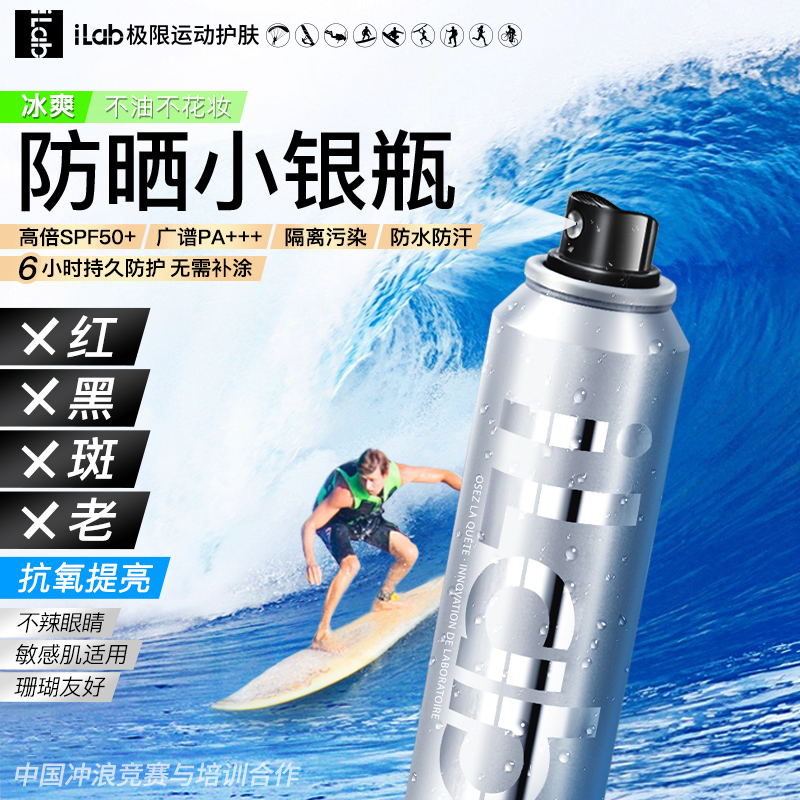 iLab蓝盾防晒(防晒必选)环保礼盒(世界海洋日官方合作)赠沙滩包
