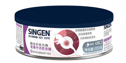 SINGEN信元发育宝猫全价处方粮复康半流质宠膳狗狗术后健肠犬罐头 - 图3