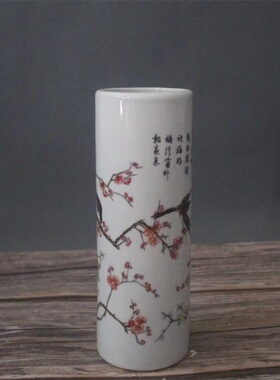 景德镇仿古陶瓷乾隆喜上眉梢展柜