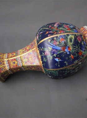 景德镇仿古风珐琅彩展柜家居装饰