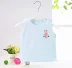 Áo vest bé gái mùa xuân và mùa thu mỏng nữ bé clip nam vest cotton sơ sinh dưỡng bụng ấm mùa quần áo đầu đông - Áo ghi lê