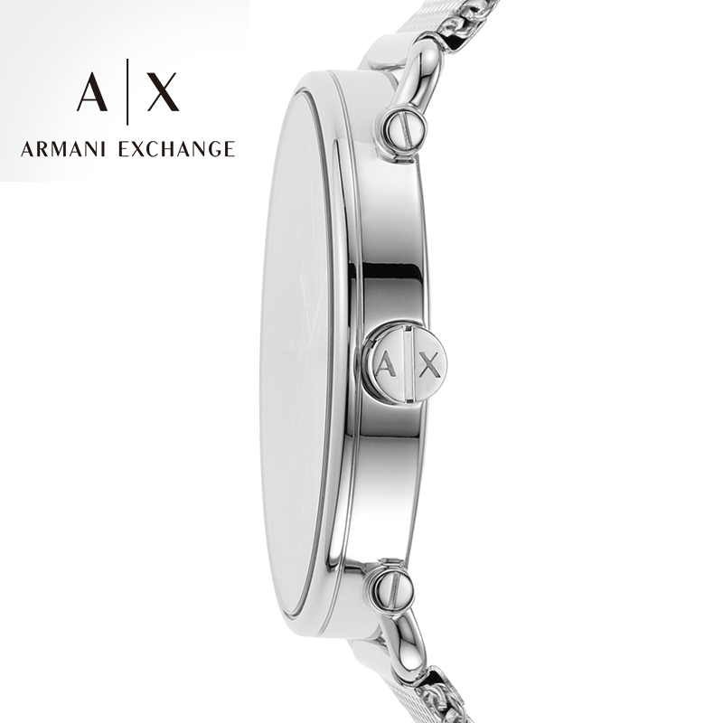 Armani阿玛尼简约复古男士石英手表学生情侣正品腕表AX2900 Armani阿玛尼简约复古男士石英手表学生情侣正品腕表AX2900