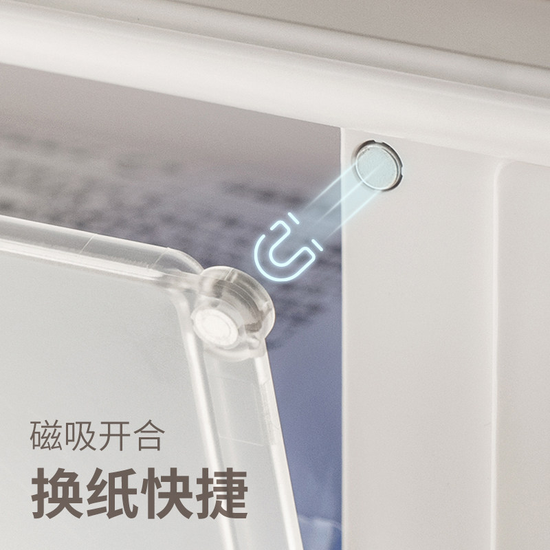 懒角落洗脸巾收纳盒壁挂式一次性洁面纸巾化妆棉卫生间厕所置物架,淘宝优惠券,粉丝福利购,淘宝优惠卷