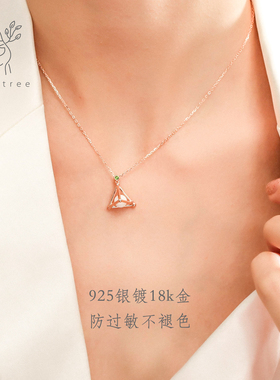 苏醒树精油纯银项链扩女可打开