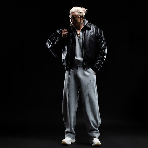 Monster Guardians暗夜系列男子秋冬美式休闲短款仿貂毛皮衣外套 - 图3