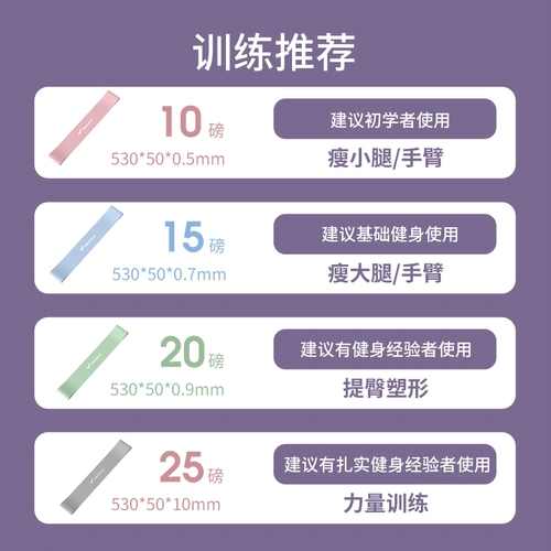 Эластичное эластичное кольцо для спортзала, эластичный ремень для йоги для тренировок