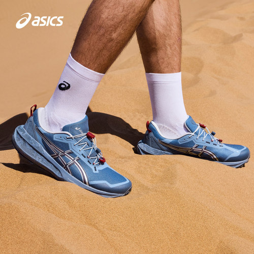 ASICS亚瑟士GEL-SONOMA 8 RIDGE男子耐磨户外越野跑鞋1011C367 - 图1