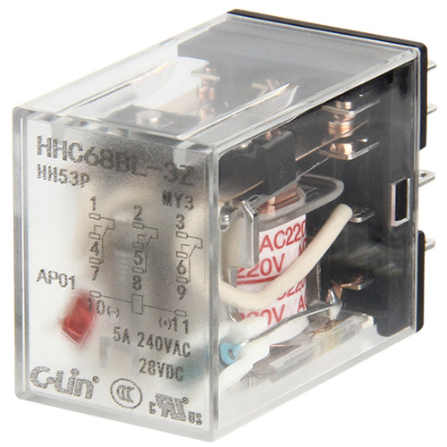 欣灵中间继电器HHC68BL-3Z HH53PL MY3N电磁继电器AC220V带灯380V - 图3