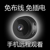 Camera Wireless wifi even mobile phone Remote cat eye Domestic indoor high-definition non-plug without internet monitor
