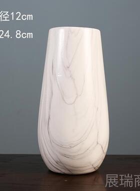 高档客北欧轻奢玄关花瓶摆件厅插 花欧式摆创意干花器家居软装饰