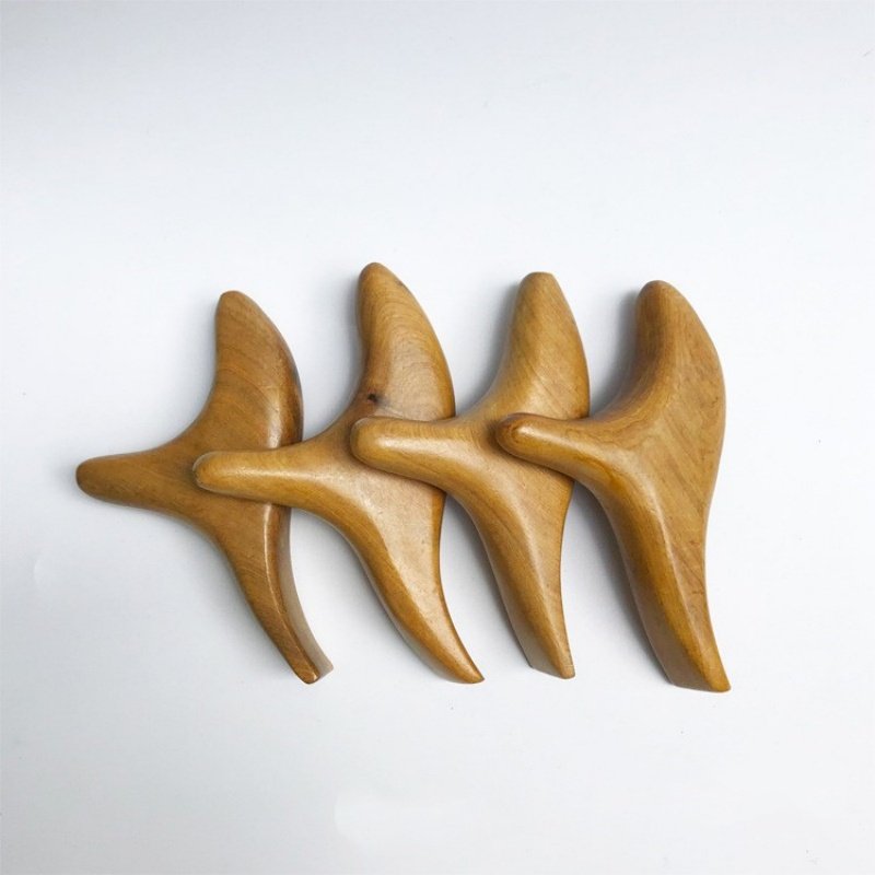 正品香木实木制三角雀按摩器材三叉穴位,淘宝优惠券,粉丝福利购,淘宝优惠卷