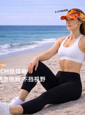 探索鹰空顶速干网球帽